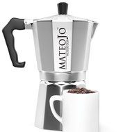 Stovetop Espresso Maker - Italian Moka Pot - Cafetera - Cuban Coffee Machine - 6 Cups by MateoJo … N11