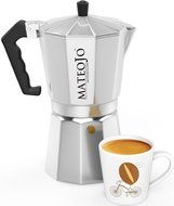 Stovetop Espresso Maker - Italian Moka Pot - Cafetera - Cuban Coffee Machine - 6 Cups by MateoJo … N12