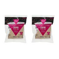 Hario Paper Coffee Filter Misarashi for 02 Dripper: 2-Pack