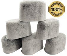 I CoffeeChai Keurig Water Filter Replacement, Charcoal Cartridges for Keurig 2.0 and All Coffee Machines 6 Pack...