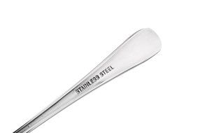 Worldex Table Dinner Spoon, 18/10 Stainless Steel French Coffee Spoons, Soup Spoons, Heavyweight, Set of 2 N14