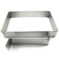 Baking Molds Stainless Adjustable Size Mousse Expandable Split Pastry Cake Ring Fondant Baking Mould N4