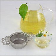 Lovely Kitchen 304 Stainless Steel Strainer Tea Filter Drainer with a Drip Bowl Gift