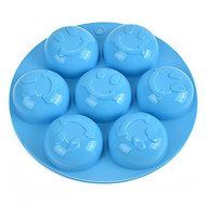 Y&XL&H Random Color 1PCS Smile Face Shape Silicone Mold for Jelly, Chocolate, Soap DIY Bakeware