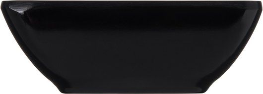 Carlisle 086003 Melamine Single Square Ramekin, 2-oz. Capacity, 2-3/4 x 2-3/4 x 1", Black (Case of 48) N3