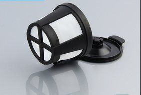 Updated Model Kcup Reusable Filter 4 Pack Set for Keurig 1.0 System Very Strong Body Refillable K Cup for Grind... N3