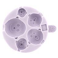 Five Faces Mold (Assorted Sizes) by Karen Davies