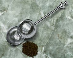 Schefs Premium Tea Infuser - Light Weight Stainless Steel - Large Capacity Ball with Long Spoon Handle - New Strainer... N4