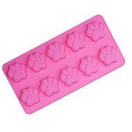 Poproo Bear Shaped Silicone Candy Molds Jello Chocolate Mold Ice Cube Tray - Bear Figure, Head, Paw Print (Set... N7