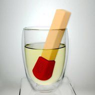Alex’s House Silicone Match Shape Tea Infuser, Creative Loose Leaf Tea Infuser, Best Gift for Tea Lover (white) N2