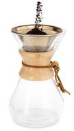 Osaka, Titanium Coated, Gold Pour Over Cone Dripper, Reusable Stainless Steel Coffee Filter for Osaka, Chemex,... N5