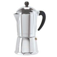 6 Cup Cast Aluminum Stovetop Espresso Maker (355 ML./12 Oz.)