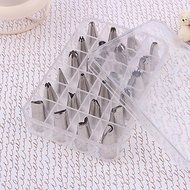 Y&XL&H Stainless Steel Icing Piping Nozzles Set of 24 Piece N3