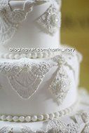 Handmade Silicone Fondant Mold/LACE MOLD 03 N2