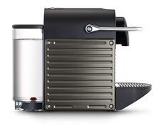 Nespresso Pixie Espresso Maker With Aeroccino Plus Milk Frother, Electric Titan N12