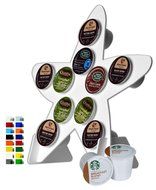 Marketing Holders Starfish 10-Slot Keurig K-Cup Holder (Clear)