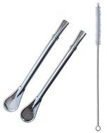 Mate Tea Cocktail Bombilla Metal Filtered Straws Dependable Stainless Steel Made to Filter Sediment Drinking Straw... N4