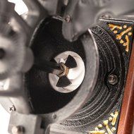 Hand-cranked grinder, coffee grinder home