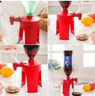 Drhob Coke bottle upside down drinking water is pumped pressure suction device switches drinking cola drinkers N4