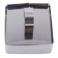 Ebake Stainless Steel Mousse Cake Pastry Mold (3 inch, Round) N2