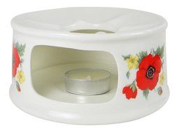 Roy Kirkham Monet Poppy Flower Teapot Warmer Fine Bone China England