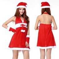 Christmas Costume Fancy Dress ,BeautyVan Women Sexy Santa Christmas Costume Fancy Dress Xmas Office Party Outfit N106