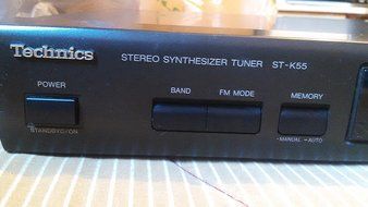 Technics ST-k55 stereo synthesizer tuner N7