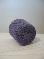 Handmade Crochet Ice Cream Pint Cozy in Lavender N4