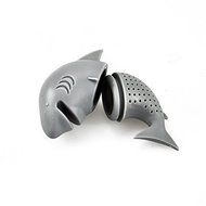 Silicone Cute Shark Tea Infuser Leaf Strainer Herbal Spice Filter Diffuser Filter Teapot Teabags N6