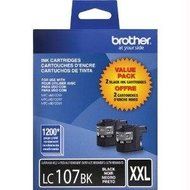 Brother Lc1072pks - 2-Pack - Super High Yield - Black - Original - Ink Cartridge - For Mfc J4410dw, J4510dw, J4610dw...