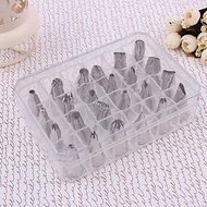 Y&XL&H Stainless Steel Icing Piping Nozzles Set of 24 Piece N4