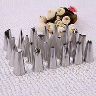 Y&XL&H Stainless Steel Icing Piping Nozzles Set of 24 Piece N5