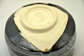 Japanese Mino Yaki ware Matcha Bowl Green Tea 11 / 11 / 8cm (4.3 / 4.3 / 3.1inch)[7328] N4