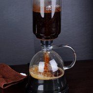 The New Generation of Syphon Coffee Brewer - Diguo Electric Siphon Coffee Maker Vacuum Coffee Maker, No Alcohol... N7