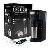2-in-1 K-cup capsule machine Yummy Sam® Ground Coffee Single Serve Coffee Maker with Hydroforce Extraction System... N7