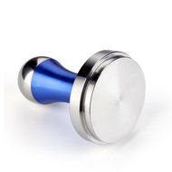 Flexzion Coffee Tamper Machine 51mm Diameter Stainless Steel Flat Base Grip Handle Barista Espresso Bean Press... N22