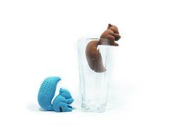 DoubleVillages® 2 Pack Silicone Cute Squirrel Tea infuser /Tea Ball /Tea Strainer /Mesh Tea Strainer /Tea Filters... N3