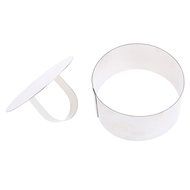 VANKER Stainless Steel Cake Mousse Mould Cake Baking Cake Decor Mold Ring(flag) N6