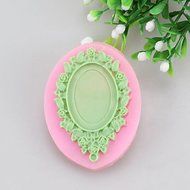 Y&XL&H Mirror Fondant Cake Cake Chocolate Silicone Molds,Decoration Tools Bakeware N4