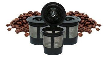 COCOTINA 3Pcs Refillable Coffee Capsule Cup Nespresso Machine Reusable Filter N2