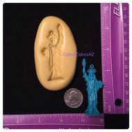 Statue Of Liberty Fondant Mold Chocolate Candy Gumpaste Soap Resin Clay