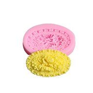 Sher 3D Flower Silicone Mold Fondant Molds Sugar Craft Tools Chocolate Mould For Cakes