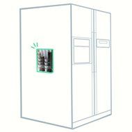Jack Cube Magnetic Magnet K-Cup Dispenser Holder Organizer Storage Box Carousel K cup Keurig Cup Holder with Acrylic... N5