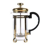 Oak-Pine 350 ML/12 Oz Portable Glass French Press Coffee Maker with Sleek Stainless Plunger & Durable Screen Filter... N8