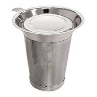 Frieling USA G2042 3.75" Easy Clean Tea Infuser with Removal Bottom, Large, Silver N3