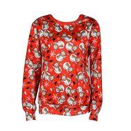 Sweatshirt,Morecome Women Long Sleeve Pullover Sweatshirt Red Christmas Print T-Shirt