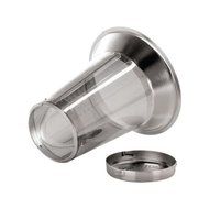 Frieling USA G2042 3.75" Easy Clean Tea Infuser with Removal Bottom, Large, Silver N4