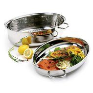 Norpro KRONA Stainless Steel 12 Quart Multi Roaster N3