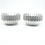 Blacklip 20PCS Egg Tart Aluminum Cupcake Cake Cookie Mold Mini Pie Tin (Aluminum) N8