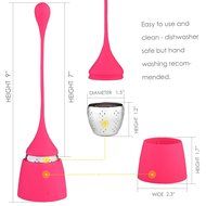 Dimples Excel Delightful Silicone Tea Infuser Set (4 Pack) N5
